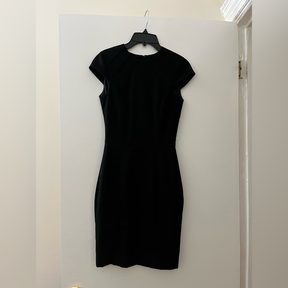 H&M Black Formal Midi Dress